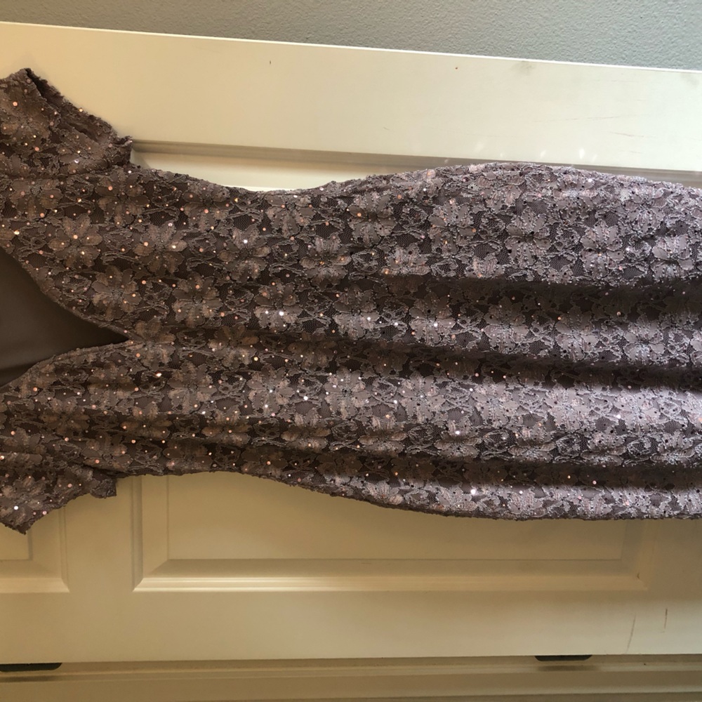 Purple Connected dress size 4. Only worn once